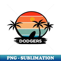 Dodgers - High-Resolution PNG Sublimation File - Bring Your Designs to Life