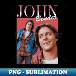 John Bender - 90s Style - Unique Sublimation PNG Download - Boost Your Success with this Inspirational PNG Download