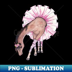 Ballerina Horse - Creative Sublimation PNG Download - Create with Confidence