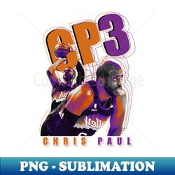 Chris Paul CP3 - Instant PNG Sublimation Download - Perfect for Personalization