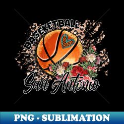 aesthetic pattern san antonio basketball gifts vintage styles - stylish sublimation digital download - transform your sublimation creations