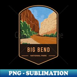 Big Bend National Park - Stylish Sublimation Digital Download - Enhance Your Apparel with Stunning Detail