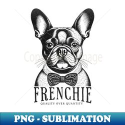 Frenchie Dog Vintage illustration Textured French Bulldog Retro Art - Decorative Sublimation PNG File - Unleash Your Inner Rebellion
