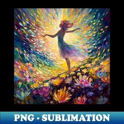 Dancing in the Garden 1 - Signature Sublimation PNG File - Defying the Norms