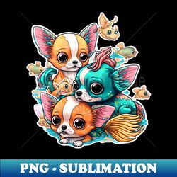 Chuys Under the Sea - Exclusive PNG Sublimation Download - Add a Festive Touch to Every Day