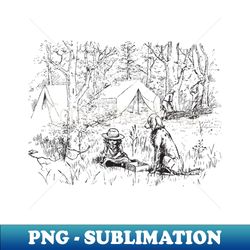 Best Camping With My Dog - Exclusive Sublimation Digital File - Boost Your Success with this Inspirational PNG Download