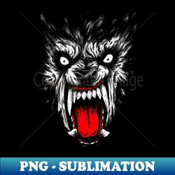 American Werewolf in London Werewolf Horror - Retro PNG Sublimation Digital Download - Bring Your Designs to Life