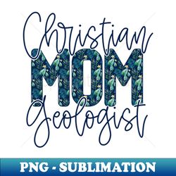 Christian Mom Artist Floral Mothers Day - Signature Sublimation PNG File - Instantly Transform Your Sublimation Projects