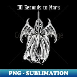 Grim with 30 Seconds - Retro PNG Sublimation Digital Download - Instantly Transform Your Sublimation Projects