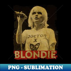 Blondie - RETRO STYLE - High-Resolution PNG Sublimation File - Spice Up Your Sublimation Projects
