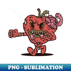 Bad Apple - PNG Transparent Digital Download File for Sublimation - Perfect for Creative Projects