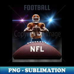 football - decorative sublimation png file - perfect for sublimation art