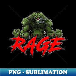 Barbarian Rage - Premium PNG Sublimation File - Revolutionize Your Designs