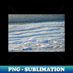 Beach Covered in Snow - Sublimation-Ready PNG File - Spice Up Your Sublimation Projects
