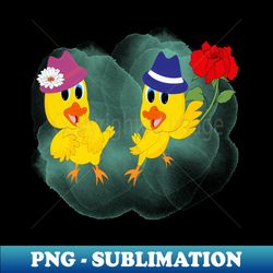 Ducklings in Love - Premium Sublimation Digital Download - Fashionable and Fearless