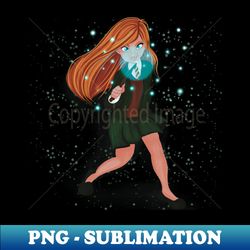 Ginny Weasley Magical Gryffindor Girl - Decorative Sublimation PNG File - Fashionable and Fearless