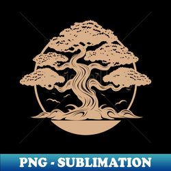 Bonsai Tree - Sublimation-Ready PNG File - Capture Imagination with Every Detail