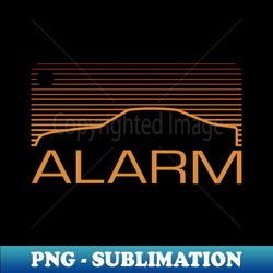 Alarm - Premium Sublimation Digital Download - Vibrant and Eye-Catching Typography