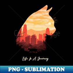 Journey Of Life - Vintage Sublimation PNG Download - Perfect for Creative Projects