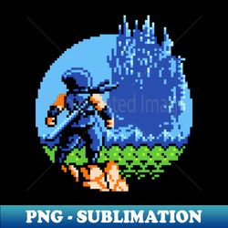 8-bit Ninja - PNG Sublimation Digital Download - Vibrant and Eye-Catching Typography