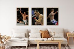 Tony Ferguson Poster, Tony Ferguson Set of 3 Posters, UFC Poster, Wall Decor, UFC, MMA Poster, Martial Arts Poster, Boxi