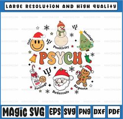 School Psychologist Christmas Svg, Christmas School Psych Svg ,School Psych Png Svg, Christmas Png, Digital Download