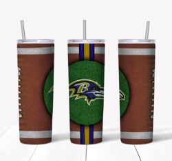 Baltimore Ravens Football Tumbler PNG, Tumbler wrap, Straight Design 20oz/ 30oz Skinny Tumbler PNG, Instant download