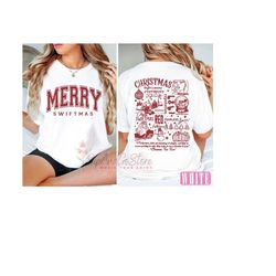 Taylor Christmas Shirt, Merry Swiftmas Sweatshirt, Swiftmas Chritsmas T-Shirt, The Eras Tour Merch, Swifties Gifts