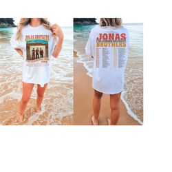 Jonas Brothers Tour Shirt, Jonas Five Albums One Night Tour Sweatshirt, Joe Jonas T-Shirt, Jonas Brother Merch, Jonas 20