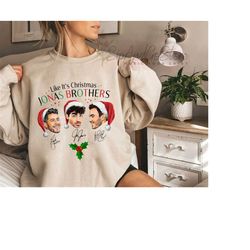 Jonas Brothers Christmas Sweatshirt, Jonas Brothers Shirt, Jonas Five Albums One Night Tour T-Shirt, Jonas Brothers 2023