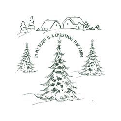 Taylor Version In My Heart Is A Christmas Tree Farm SVG File