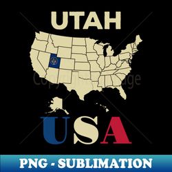 Utah - Exclusive Sublimation Digital File - Unlock Vibrant Sublimation Designs