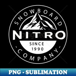 Nitro Snowboards Mountain Shredders - Premium PNG Sublimation File - Bold & Eye-catching