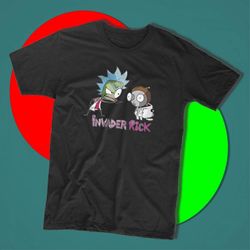 Invader Rick And Morty Men&8217S T Shirt