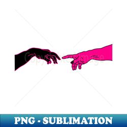 Creation of Adam Pink - PNG Transparent Sublimation Design - Vibrant and Eye-Catching Typography