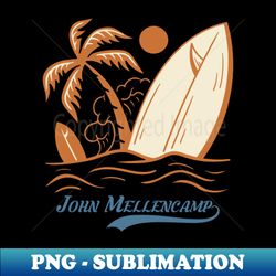 Vintage summer jhon mellencamp - Sublimation-Ready PNG File - Spice Up Your Sublimation Projects
