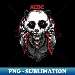 Mafia Panda Acdc - Instant Sublimation Digital Download - Unleash Your Inner Rebellion