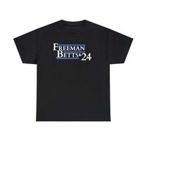 New 'Freddie Freeman Mookie Betts' 24 Los Angeles Dodgers Shirt