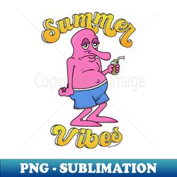 Summer vibes - High-Quality PNG Sublimation Download - Instantly Transform Your Sublimation Projects
