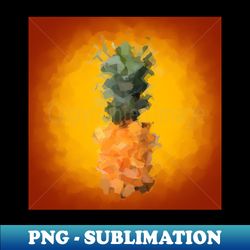 pineapple art - Sublimation-Ready PNG File - Perfect for Sublimation Mastery