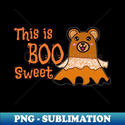 this is boo sweet bear bride bear sweetie ghost halloween t-shirt - stylish sublimation digital download - unlock vibrant sublimation designs