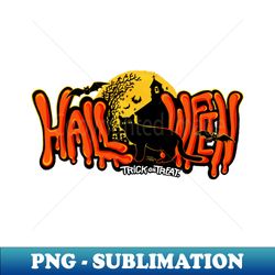 Halloween black cat - Instant Sublimation Digital Download - Transform Your Sublimation Creations