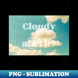Retro Sky - PNG Sublimation Digital Download - Vibrant and Eye-Catching Typography