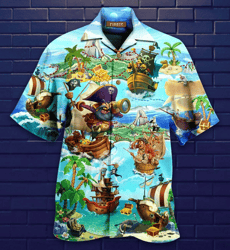 It Is Time Of Treasure Hunting Hawaiian Shirt Pre12759