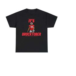 Brock Bowers 'It's Brocktober' Georgia Football Shirt, UGA, dawgs, bulldogs, men, women, vintage, retro