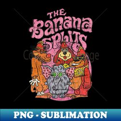 NEW COLOR BANANA SPLITS TEXTURE - Modern Sublimation PNG File - Instantly Transform Your Sublimation Projects