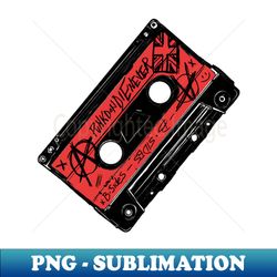 Punk Radio Cassette - Unique Sublimation PNG Download - Add a Festive Touch to Every Day