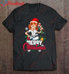 Candy Cane Stethoscope Hospital Medicine Xmas Gift Nurse Shirt, Funny Mens Christmas Tee Shirts  Wear Love, Share Beauty