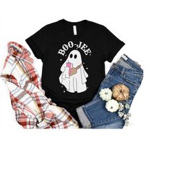 Boo-jee Ghost Shirt, Halloween Ghost Shirt, Preppy Halloween Tee, Preppy Fall Shirt, Fall Shirt, Boo-jee Halloween Shirt