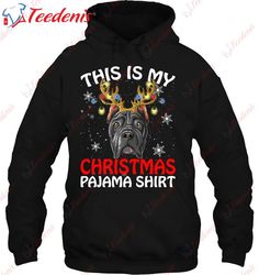 Cane Corso Tree Light Dog Xmas This Is My Christmas Pajama T-Shirt, Family Christmas Shirts 2025  Wear Love, Share Beaut